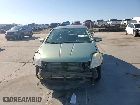 2008 Nissan Sentra S with VIN 3N1AB61E28L657234, listed as a Copart auction lot 48417765 with 215,943 mi miles and Salvage Title. Bid and sale history available at DreamBid. Image 10.