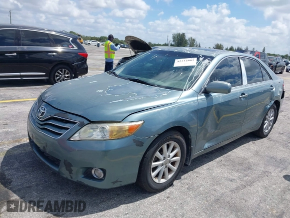 2010 Toyota Camry with VIN 4T1BF3EKXAU555983, listed as a IAAI auction lot 42112803 with 125,061 mi miles and . Bid and sale history available at DreamBid. Image 2.