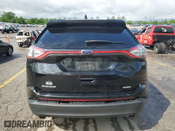 2016 Ford Edge SE with VIN 2FMPK3G98GBB11107, listed as a Copart auction lot 54983135 with 145,036 mi miles and Salvage title. Bid and sale history available at DreamBid. Image 6.