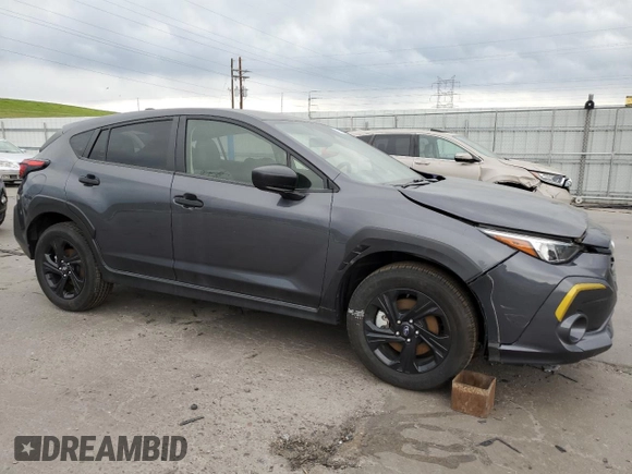 2024 Subaru Crosstrek с VIN JF2GUABC7R8269774, выставлен на аукционе Copart как лот 61070915 с пробегом 876 миль миль и Списание • Salvage title. История ставок и продаж доступна на DreamBid. Изображение 4.