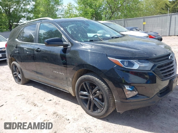 2021 Chevrolet Equinox LT z VIN 2GNAXUEV0M6136256, wystawiony jako IAAI lot #42266154 z przebiegiem 48 624 mil mil oraz . Historia ofert i sprzedaży dostępna na DreamBid. Obrazek 1.