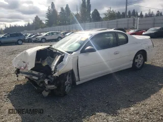 2004 Chevrolet Monte Carlo SS with VIN 2G1WX12K849310220, listed as a Copart auction lot 72740464 with 211,458 mi miles and Salvage Title. Bid and sale history available at carsss.com. Image 1.