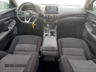 2024 Nissan Sentra SR with VIN 3N1AB8DV6RY312803, listed as a Copart auction lot 49324725 with 4,896 mi miles and Salvage title. Bid and sale history available at DreamBid. Image 8.