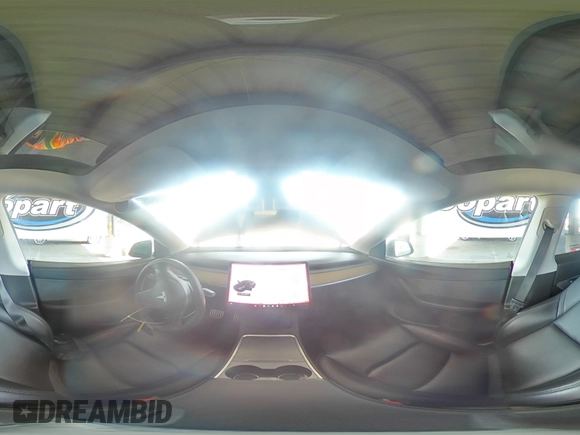 2022 Tesla Model Y Performance with VIN 7SAYGDEF5NF339965, listed as a Copart auction lot 62187545 with 93,156 mi miles and Salvage title. Bid and sale history available at DreamBid. Image 14.