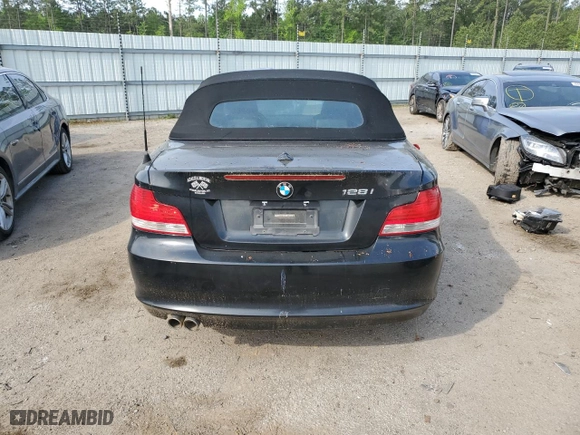2010 BMW 1 Series 128i with VIN WBAUL7C54AVJ77774, listed as a Copart auction lot 50040934 with 144,757 mi miles and Salvage Title. Bid and sale history available at carsss.com. Image 6.