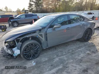 2023 Lexus IS with VIN JTHBZ1B25P5070401, listed as a Copart auction lot 45193095 with 16,017 mi miles and Salvage Title. Bid and sale history available at carsss.com. Image 1.