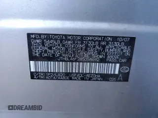 2008 Lexus LS 460 с VIN JTHBL46F285058692, выставлен на аукционе Copart как лот 88526395 с пробегом 179 934 миль миль и Чистый • Clean title. История ставок и продаж доступна на DreamBid. Изображение 14.