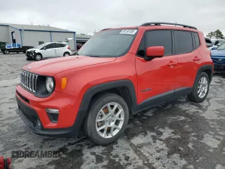 2020 Jeep Renegade Latitude with VIN ZACNJABB1LPL93994, listed as a Copart auction lot 59156105 with 101,904 mi miles and Salvage title. Bid and sale history available at DreamBid. Image 1.