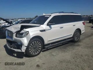 2019 Lincoln Navigator Reserve with VIN 5LMJJ2LT1KEL19974, listed as a Copart auction lot 62643925 with 64,030 mi miles and Salvage title. Bid and sale history available at DreamBid. Image 1.