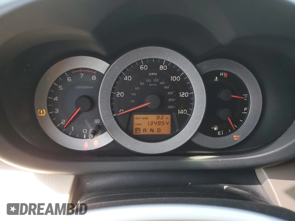 2007 Toyota RAV4 with VIN JTMZD33VX76052053, listed as a Copart auction lot 52215005 with 134,954 mi miles and Salvage Title. Bid and sale history available at carsss.com. Image 9.