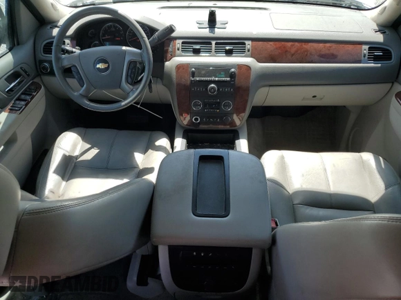 2014 Chevrolet Tahoe LT with VIN 1GNSCBE09ER118630, listed as a Copart auction lot 58906965 with 92,734 mi miles and Salvage title. Bid and sale history available at DreamBid. Image 8.