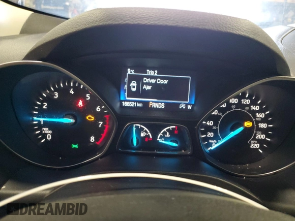 2017 Ford Escape SE with VIN 1FMCU9GD2HUD96737, listed as a Copart auction lot 53681115 with 166,521 mi miles and Clean Title. Bid and sale history available at carsss.com. Image 9.