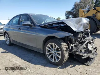 2018 BMW 3 Series 320i with VIN WBA8A9C51JAD26901, listed as a Copart auction lot 52609285 with 36,344 mi miles and Salvage Title. Bid and sale history available at carsss.com. Image 4.