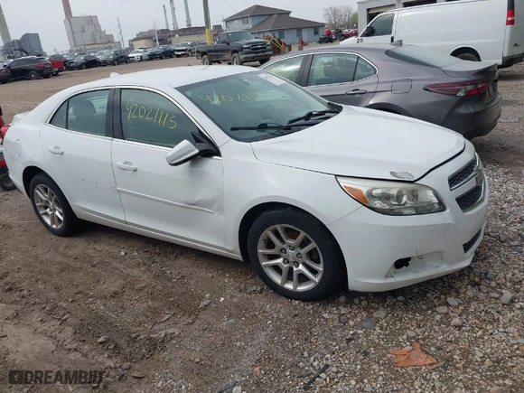 2013 Chevrolet Malibu LT with VIN 1G11C5SAXDF294050, listed as a IAAI auction lot 42021115 with 144,220 mi miles. Bid and sale history available at carsss.com. Image 1.