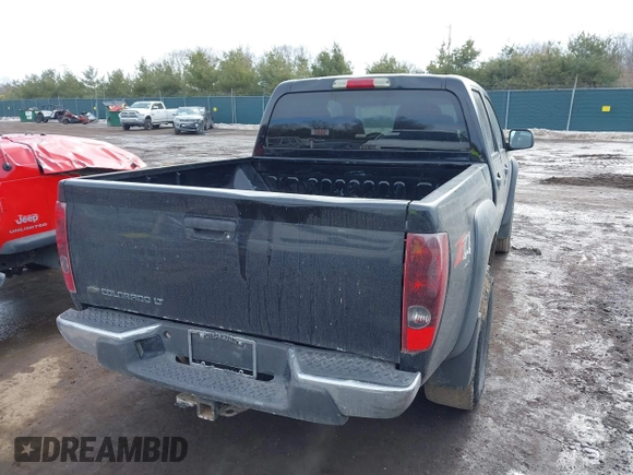 2007 Chevrolet Colorado LT w/1LT with VIN 1GCDT13E078190996, listed as a IAAI auction lot 41643749 with 159,753 mi miles. Bid and sale history available at carsss.com. Image 4.