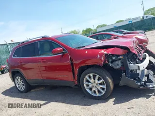 2015 Jeep Cherokee Limited with VIN 1C4PJLDB2FW535796, listed as a IAAI auction lot 42034168 with 151,954 mi miles and . Bid and sale history available at DreamBid. Image 13.