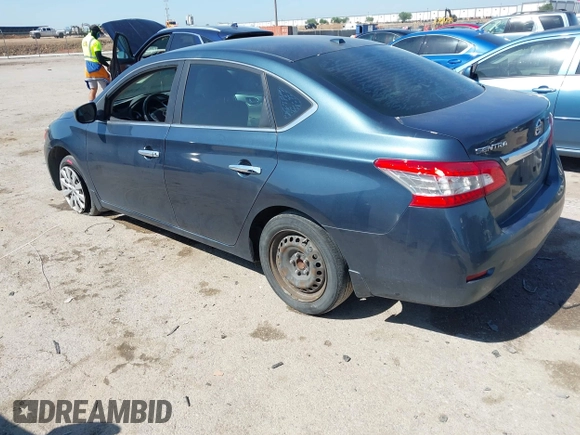2015 Nissan Sentra SV with VIN 3N1AB7AP9FL688596, listed as a IAAI auction lot 42082292 with 77,300 mi miles and . Bid and sale history available at DreamBid. Image 3.