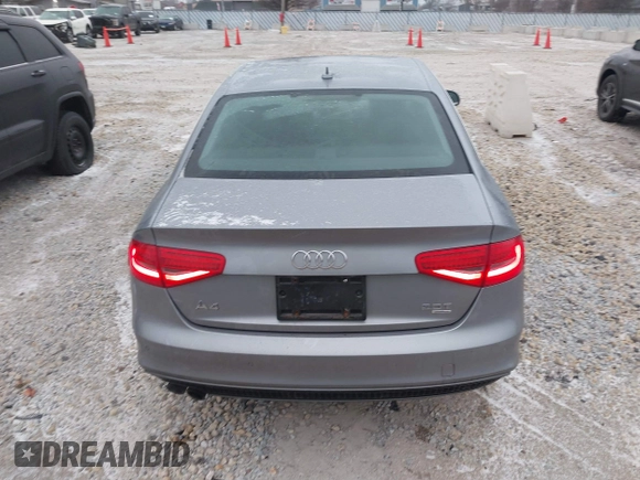 2015 Audi A4 Premium Plus with VIN WAUFFAFL8FN005357, listed as a IAAI auction lot 41231831 with 80,115 mi miles. Bid and sale history available at carsss.com. Image 16.