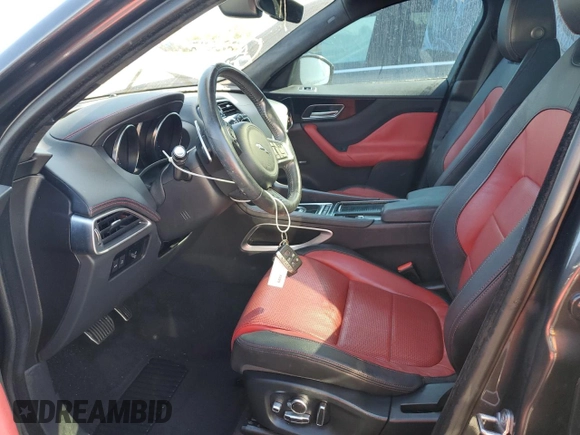 2019 Jaguar F-Pace 25t R-Sport with VIN SADCL2FX4KA609565, listed as a Copart auction lot 74627184 with Not Provided miles and Non Repairable. Bid and sale history available at DreamBid. Image 7.