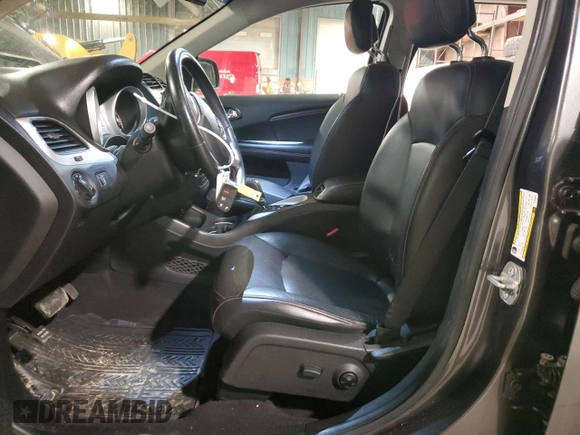 2019 Dodge Journey GT with VIN 3C4PDDEG6KT834845, listed as a Copart auction lot 49574845 with 61,545 mi miles and Salvage Title. Bid and sale history available at DreamBid. Image 7.