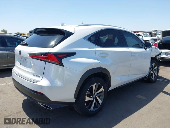 2018 Lexus NX 300 with VIN JTJBARBZ3J2155456, listed as a IAAI auction lot 42516625 with 70,257 mi miles and . Bid and sale history available at DreamBid. Image 4.