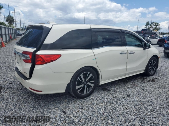 2018 Honda Odyssey Elite z VIN 5FNRL6H9XJB064148, wystawiony jako Copart lot #56214025 z przebiegiem 117 627 mil mil oraz Szkoda całkowita • Salvage title. Historia ofert i sprzedaży dostępna na DreamBid. Obrazek 3.
