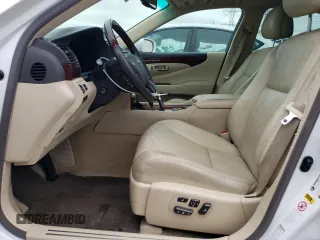 2010 Lexus LS 460 with VIN JTHCL5EF7A5008324, listed as a Copart auction lot 53737905 with 127,097 mi miles and Salvage title. Bid and sale history available at DreamBid. Image 7.