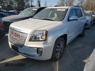 2017 GMC Terrain Denali z VIN 2GKFLVE34H6268980, wystawiony jako Copart lot #44176035 z przebiegiem 77 483 mil mil oraz Szkoda całkowita • Salvage title. Historia ofert i sprzedaży dostępna na DreamBid. Obrazek 1.