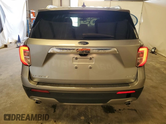 2023 Ford Explorer Limited with VIN 1FMSK8FH9PGB22416, listed as a Copart auction lot 62079425 with 39,691 mi miles and Salvage title. Bid and sale history available at DreamBid. Image 6.