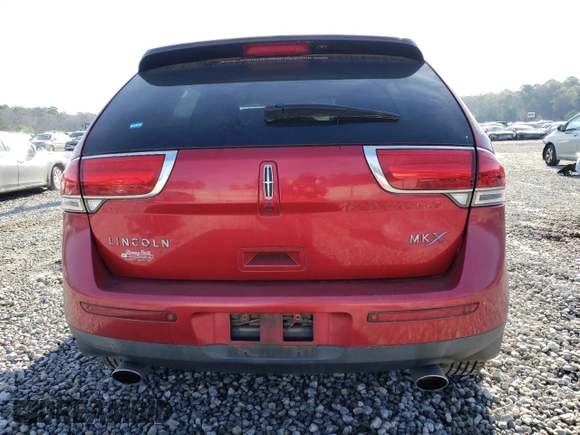2012 Lincoln MKX with VIN 2LMDJ6JK3CBL05299, listed as a Copart auction lot 49657815 with 107,146 mi miles and Salvage Title. Bid and sale history available at carsss.com. Image 6.