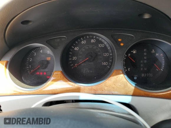2005 Lexus ES 350 with VIN JTHBA30G755135148, listed as a Copart auction lot 53339895 with 83,775 mi miles and Salvage Title. Bid and sale history available at DreamBid. Image 9.