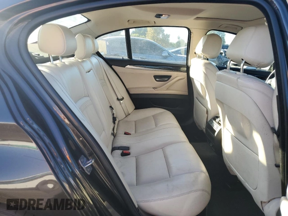 2014 BMW 5 Series 535i xDrive with VIN WBA5B3C55ED293030, listed as a Copart auction lot 80950224 with 163,016 mi miles and Salvage Title. Bid and sale history available at carsss.com. Image 10.