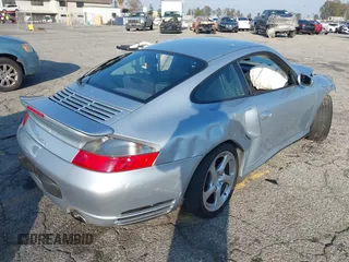 2002 Porsche 911 Carrera S with VIN WP0AB29982S687165, listed as a IAAI auction lot 41462140 with 18,292 mi miles. Bid and sale history available at carsss.com. Image 4.