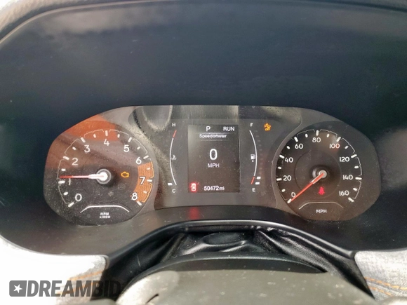 2022 Jeep Compass Sport with VIN 3C4NJCAB9NT139431, listed as a Copart auction lot 57057945 with 50,472 mi miles and Salvage title. Bid and sale history available at DreamBid. Image 9.