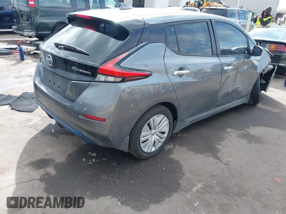 2022 Nissan LEAF S with VIN 1N4AZ1BV0NC559410, listed as a IAAI auction lot 41806174 with 32,289 mi miles and . Bid and sale history available at DreamBid. Image 4.