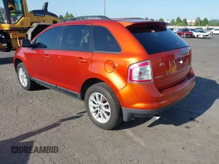 2007 Ford Edge SEL with VIN 2FMDK48CX7BA65542, listed as a IAAI auction lot 42162639 with 192,105 mi miles. Bid and sale history available at carsss.com. Image 3.