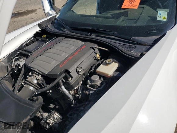 2015 Chevrolet Corvette 2LT with VIN 1G1YD2D7XF5102081, listed as a Copart auction lot 49268095 with 32,256 mi miles and Salvage Title. Bid and sale history available at carsss.com. Image 12.