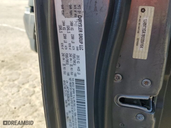 2011 Jeep Patriot Latitude with VIN 1J4NT1GA1BD284164, listed as a Copart auction lot 46862655 with 144,292 mi miles and Salvage Title. Bid and sale history available at carsss.com. Image 13.