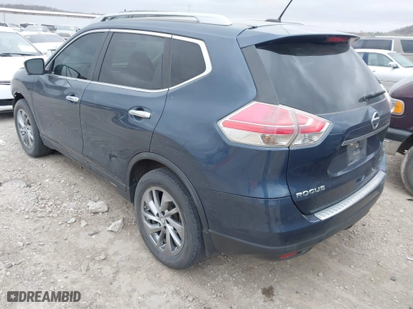 2015 Nissan Rogue S with VIN 5N1AT2MT9FC867900, listed as a IAAI auction lot 41824293 with 138,913 mi miles. Bid and sale history available at carsss.com. Image 3.