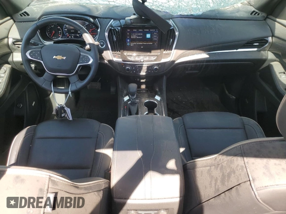 2023 Chevrolet Traverse Premier with VIN 1GNEVKKWXPJ181060, listed as a Copart auction lot 57329665 with 12,286 mi miles and Salvage title. Bid and sale history available at DreamBid. Image 8.