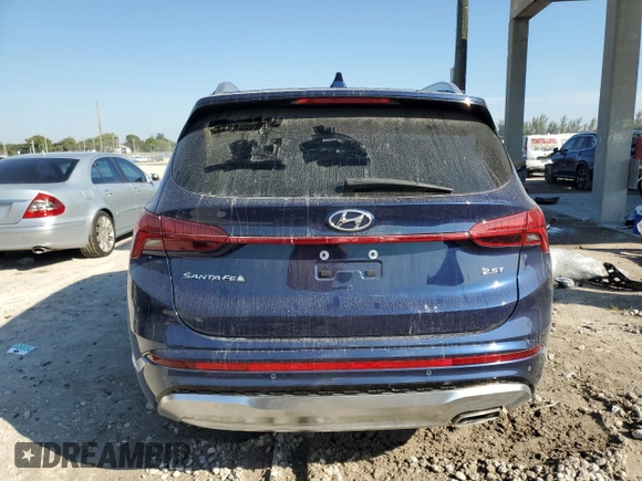 2023 Hyundai Santa Fe Calligraphy with VIN 5NMS54AL1PH499234, listed as a Copart auction lot 47144245 with 13,582 mi miles and Salvage Title. Bid and sale history available at carsss.com. Image 6.