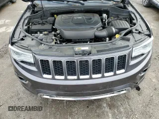 2016 Jeep Grand Cherokee Overland with VIN 1C4RJFCG6GC453399, listed as a Copart auction lot 57730005 with 181,657 mi miles and Clean title. Bid and sale history available at DreamBid. Image 12.