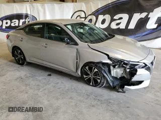 2021 Nissan Sentra SV with VIN 3N1AB8CV4MY206067, listed as a Copart auction lot 54096775 with 66,419 mi miles and Clean Title. Bid and sale history available at DreamBid. Image 4.