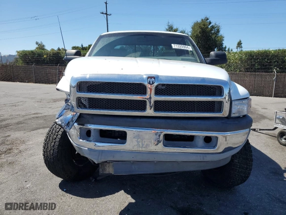 1996 Dodge Ram 1500 with VIN 3B7HF13Z5TM129127, listed as a Copart auction lot 71320904 with 177,066 mi miles and Salvage Title. Bid and sale history available at carsss.com. Image 5.