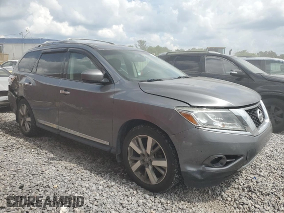 2015 Nissan Pathfinder SV with VIN 5N1AR2MM8FC654587, listed as a Copart auction lot 55139465 with 102,397 mi miles and Salvage Title. Bid and sale history available at carsss.com. Image 4.