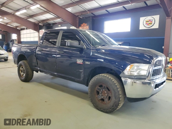 2012 Ram 2500 SLT with VIN 3C6TD5DT2CG320723, listed as a Copart auction lot 55232385 with 125,595 mi miles and Salvage title. Bid and sale history available at DreamBid. Image 4.