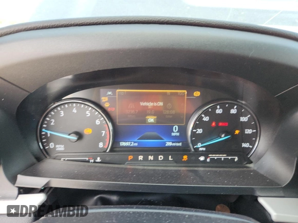 2023 Ford Explorer XLT with VIN 1FMSK7DH9PGC37708, listed as a Copart auction lot 60152715 with 17,697 mi miles and Salvage title. Bid and sale history available at DreamBid. Image 9.