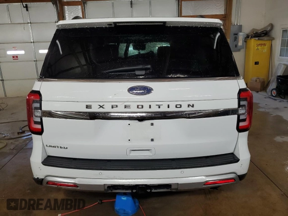 2024 Ford Expedition Limited with VIN 1FMJU2A84REA22006, listed as a Copart auction lot 74859734 with 0 mi miles and Salvage Title. Bid and sale history available at carsss.com. Image 6.
