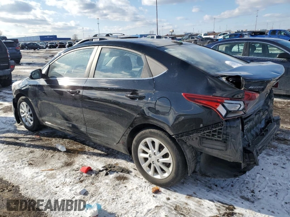 2019 Hyundai Accent SE with VIN 3KPC24A35KE055268, listed as a Copart auction lot 44917385 with 40,327 mi miles and Salvage Title. Bid and sale history available at carsss.com. Image 2.