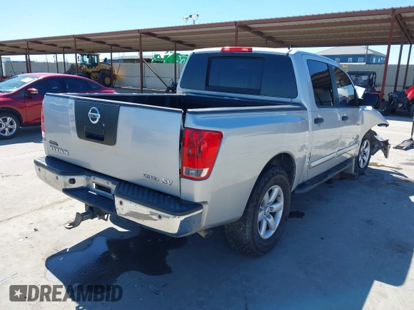 2011 Nissan Titan SV with VIN 1N6BA0EDXBN313156, listed as a IAAI auction lot 41731745 with 219,589 mi miles and . Bid and sale history available at DreamBid. Image 4.